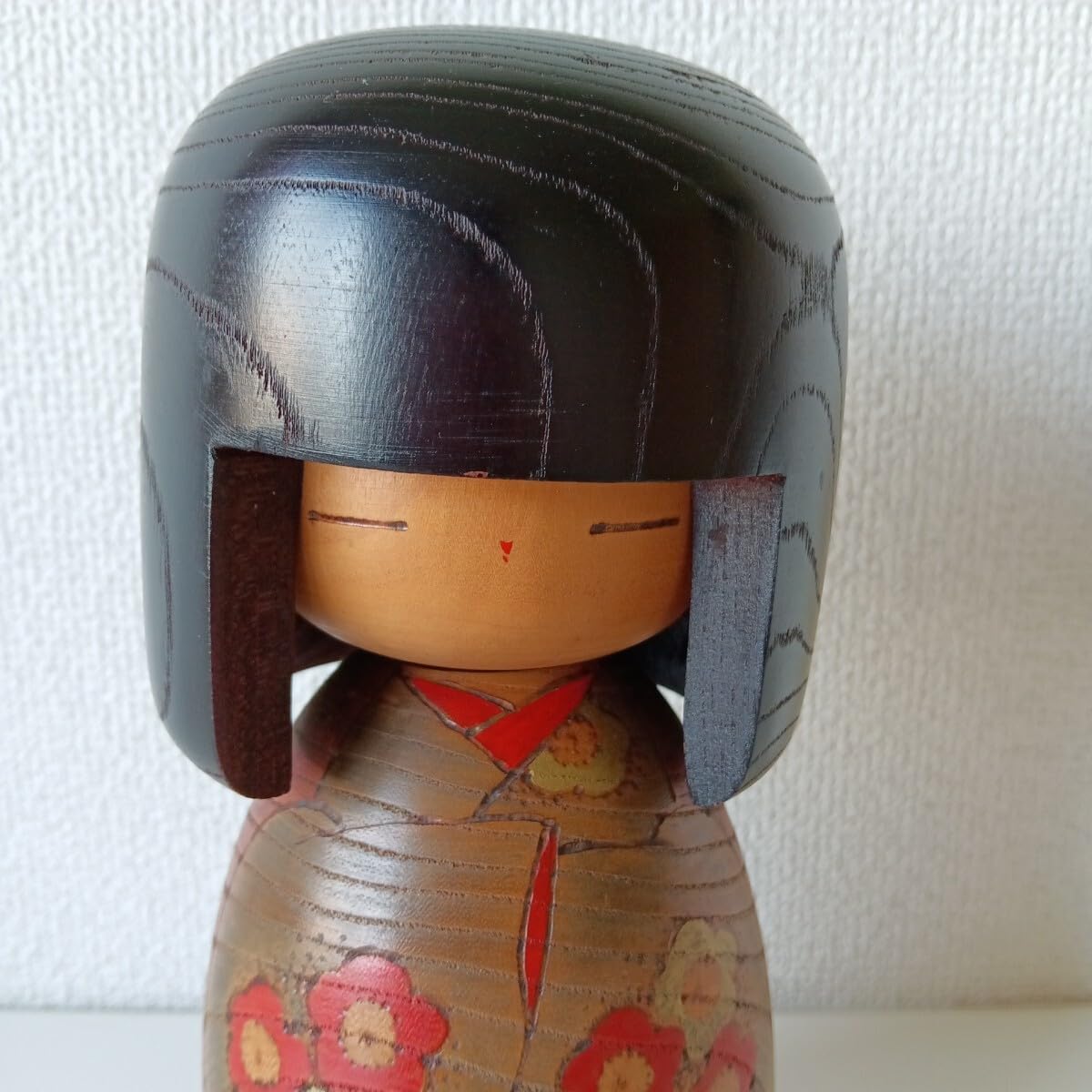 創作こけし 宮嶋無筆作 翠 置物 内閣総理大臣賞受賞 木彫 伝統工芸 創作こけし 宮嶋無筆作 翠 置物 内閣総理大臣賞受賞 木彫 伝統工芸